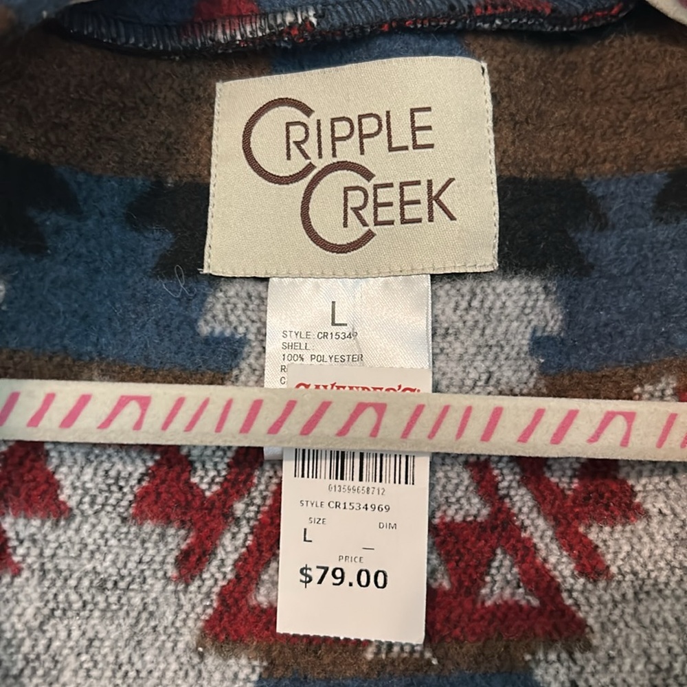 Colorful Geometric Patterned Jacket - Picture 2 of 3